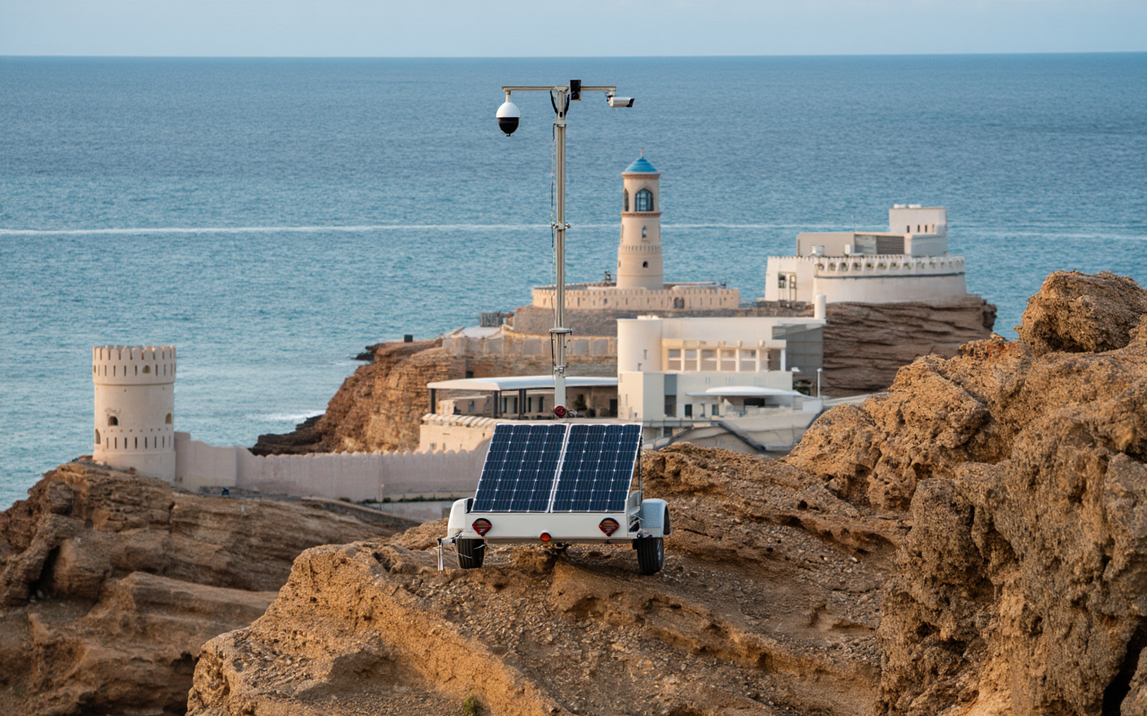 Revolutionary Solar Trolleys: How Fens Oman is Pioneering Autonomous Monitoring Solutions